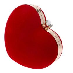 latest cute party unique clutches wedding evening purse heart shaped luxury evening clutch bags for women