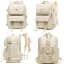 ZF106 Custom Logo New Fashion Backpack Female Daily Student Schoolbag Nylon Waterproof Breathable Load Reduction Shoulder Bag