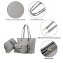 LOVEVOOK 2021 Brand Designer ladies clutches hand bags PU Leather Crossbody shoulder bags 4 pcs Women Purse and HandBags Set