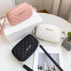 New Arrival lychee embroidered camera bag for women 2024 ladies sling shoulder bags fashion small square bag