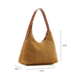OEM ODM Ladies Women Large Capacity Tote Bag Fashion Autumn And Winter Ladies Shoulder Bag For Women