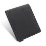 Factory wholesale canvas wallet men's short wallet rfid blocking slim short canvas wallet