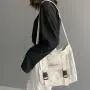Lady-Style Nylon Waterproof Canvas Bag Cartoon Pattern for Women Japanese Minimalist Crossbody Bag Fashion