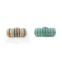 New Luxury Metal Evening Clutch Bag Diamond Bridal Rhinestone Party Bag Colorful Handmade Cylindrical Stone Evening Bags