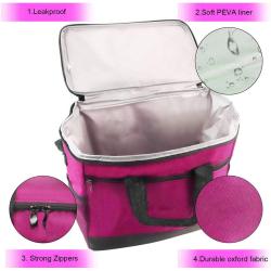OEM ODM Customized thermal Lunch ice bag insulated Beer Can Cool Food Cooler Bag