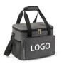 Custom Logo Square Cooler Tote Bag Outdoor Camping Picnic PEVA Thermal Insulation Bento Box Lunch Bag