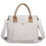 Custom Canvas Ladies Tote Handbags Durable Fashion Female Shoulder Bag Wholesale Crossbody Bag for Women