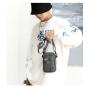 HR153 Men's One Shoulder Cross Body Waist Bag Nylon Travel Phone Change Keycard Small Square Bag Fashion Shoulder Messenger Bag