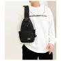 ZR533 New Fashion Unisex Chest Bag Wholesale Single Shoulder Unisex Bag Oxford Cloth Earphone Hole Portable Side Bag Waterproof