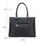 LOVEVOOK Quilted Vegan Leather Handbags for Women Shoulder Tote Purse Cross Body Bag Purses with Tassel Large Hand bags Ladies