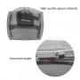 Gelory Hot Selling Student Supplies Transparent Mesh Zipper Pencil Case School Classic Nylon Pencil Bag