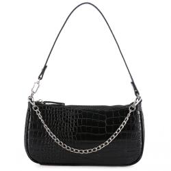 LOVEVOOK Crocodile Pattern PU leather Small Purse for Women Retro Classic Tote HandBag Ladies Shoulder Clutch Purse Bags