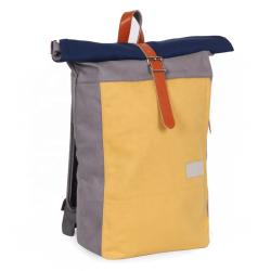 CHANGRONG Custom Casual Daypack recycled outdoor laptop backpack roll top