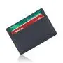 High quality pu credit card holder men mini wallet rfid blocking leather business card holder