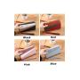KBW270 2023 New Double Zip Purse Women's Long Clutch Bag High Quality Stitching Clash Colour Double Money Clip Phone Bag