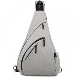 Sucipi 2022 OEM Custom Logo Women Canvas Crossbody Daypack Shoulder Chest Bags for Urban Outdoor Travel Hiking Sling Bag Men