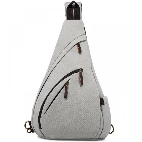 Sucipi 2022 OEM Custom Logo Women Canvas Crossbody Daypack Shoulder Chest Bags for Urban Outdoor Travel Hiking Sling Bag Men
