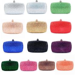Hot sale Full Rhinestone Evening Bags Party Bridal Handbag Diamond Evening Clutch Bag Crystal Purse Bags For Women