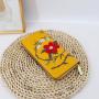 retro clutch bags long zipper cell phone clutch purse embroidery Sequined card wallet women designer long zipper wallet  20 cm