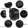 ZF049 Customized Business Boarding Bag Polyester Waterproof Outdoor Travel Organizer Bag Men Shoulders Computer Backpack USB