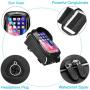 Custom PVC Rain Proof Touring Riding Small TPU Front Fancy Mountain Tube Leg Bike Mobile Phone Holder Bicycle Saddle Frame Bag