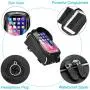 Custom PVC Rain Proof Touring Riding Small TPU Front Fancy Mountain Tube Leg Bike Mobile Phone Holder Bicycle Saddle Frame Bag