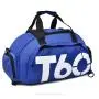 LX065 Lightweight Sports Bag for Women Men Duffle Bag with Shoes Compartment and Adjustable Strap Foldable Travel Duffel Bags
