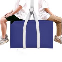 XL137 Wholesalers Foldable Large Capacity Travel Organiser Non Woven Fabric Moving Packing Bags Quilt Tote Bag