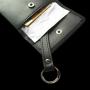 Leather Car Key Case Customized Bag Pocket Car KeyChain RFID Key Bag