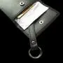 Leather Car Key Case Customized Bag Pocket Car KeyChain RFID Key Bag