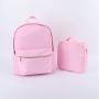 Keymay RTS Back to School Personalized Chenille Varsity Letter Patch Lunch Box Book Bag Set School Bags Girls Nylon Backpacks