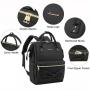 LOVEVOOK Lightweight Casual Girls College school Daypack with USB Travel Oxford Back Pack Business Women Laptop Backpack