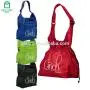 Gelory Wholesale Personalized Recycled Polyester Shoulder Style Drawstring Cinch Custom Logo Women Tote Bags