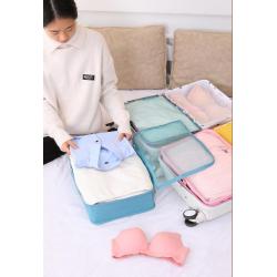 HR482 New Fashion Clothes Sorting Bag Business Travel Storage Bag Oxford Cloth Luggage Box Cloth Sorting Furniture Net Bag