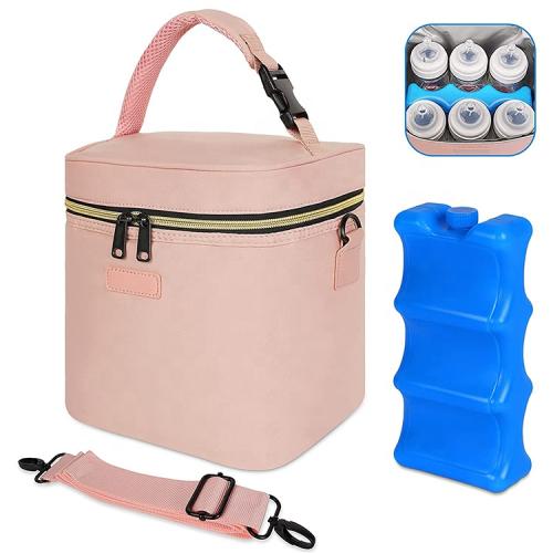 Hot Sale Breast Milk Cold Storage Cooler Bag With Ice Pack Breastmilk Cold Storage Cooler Bag