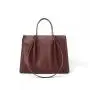 Custom Logo Female Vintage Real Leather Ladies Shoulder Tote Bags With Zipper For Women Large Capacity Handbags And Purses
