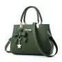 CCF120 New Fashion Women Handbag Tote Bags Soft Ladies Handbags With Decorative Bows Petal Pendant Women Crossbody Shoulder Bags