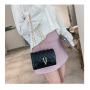 Cheap Women's Chain Bgas Fashion Pu Leather Small Ladies Shoulder Bags Female Solid Color Crossbody Bags for Women