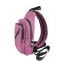 Smell Proof Crossbody Bag Discreet Smoking Activated Carbon Cloth Laminated Chest Bag smell proof bags