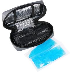 Insulin Travel Cooler Bag with 2 Ice Packs Insulated Diabetic Organizer Medicine Case