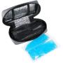 Insulin Travel Cooler Bag with 2 Ice Packs Insulated Diabetic Organizer Medicine Case