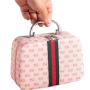 New portable cosmetic bag Korean stone pattern cosmetic box gift bag cross border children's toy box sewing box