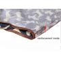 Custom Pocket Square Shopping Bag Environment Eco-friendly Folding Reusable Portable Shoulder Handle Bag for Travel Grocery