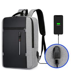 Custom Logo High Quality Computer Charging Backpacks Travelling Laptop Backpack With USB Multifunctional Schoolbag