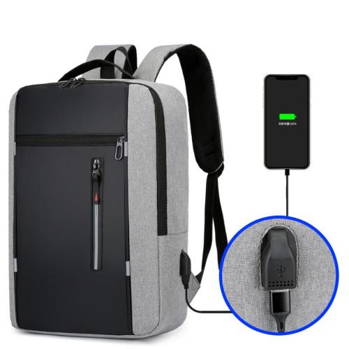 Custom Logo High Quality Computer Charging Backpacks Travelling Laptop Backpack With USB Multifunctional Schoolbag