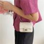 Customized small chic crossbody women's messenger bags design PU leather shoulder bag for women Fashion mini bag