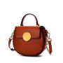 New Messenger Bag Fashion Leather Shoulder Bag Retro Leather Tote Saddle Bags