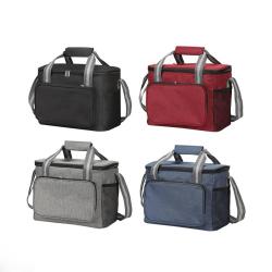 BSCI Factory Portable Thermal Cooler Bag Picnic Food Beverage Drink Fresh Keeping Organizer Insulated Lunch Box