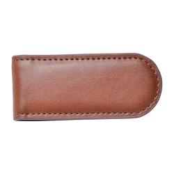 Superb Slim Genuine Leather Money Clips Extra Strong Magnets Money Clip
