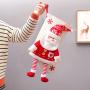 ZR514 Wholesale Christmas Decoration Lovely Old Man Snowman Candy Gift Socks Children Knit Christmas Stocking Socks Present